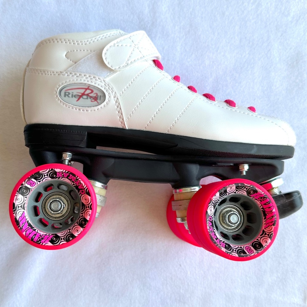 Riedell R3 Girls Quad Roller Skates - Size 5